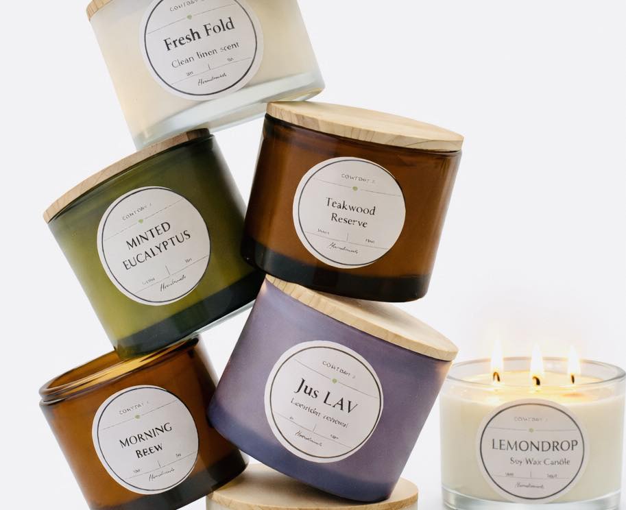 COMFORT.E hand poured candle